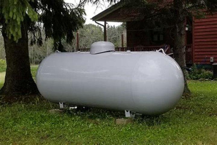 How big is a 400 gallon propane tank?