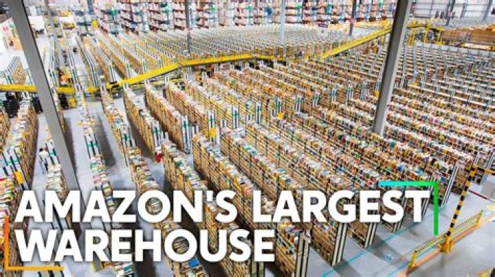 How big is Amazon warehouse in San Bernardino?