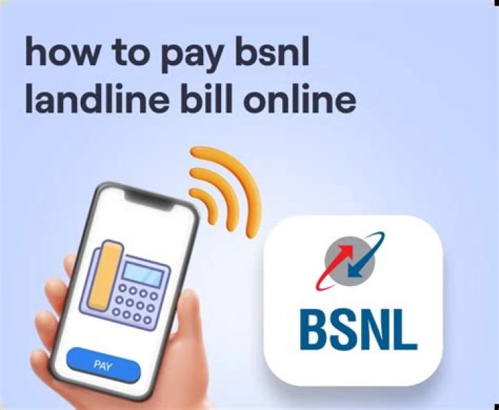 How can I check my BSNL landline bill?