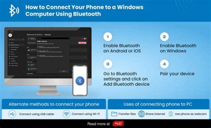 How can I connect my PC Internet to mobile via Bluetooth?
