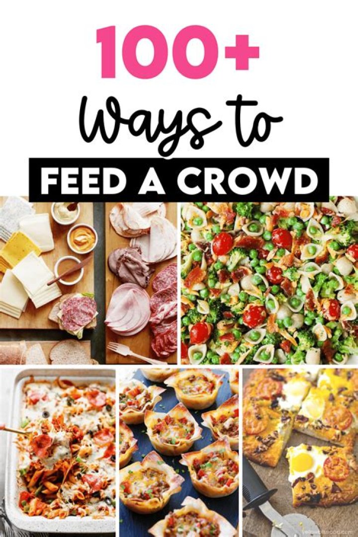 How can I feed a large crowd for cheap?