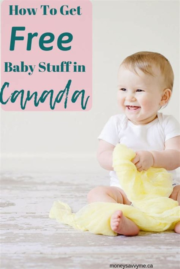 How can I get free baby stuff in Canada?