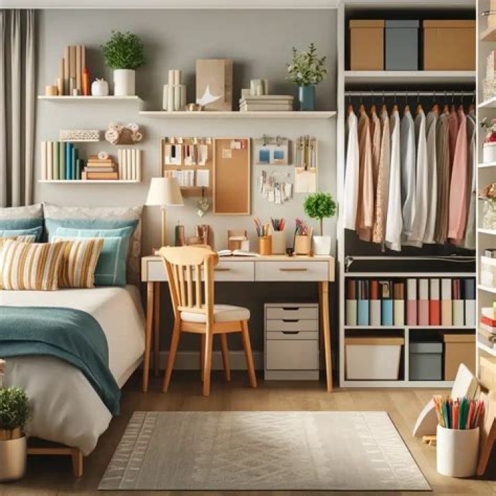 How can I keep my bedroom organized?