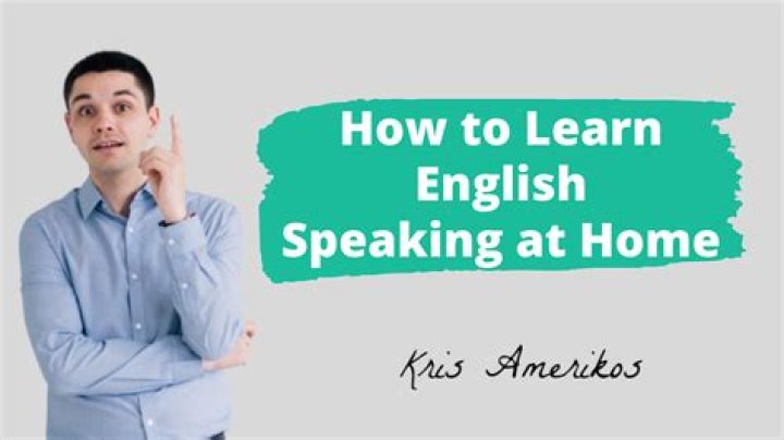How can I learn American English at home?