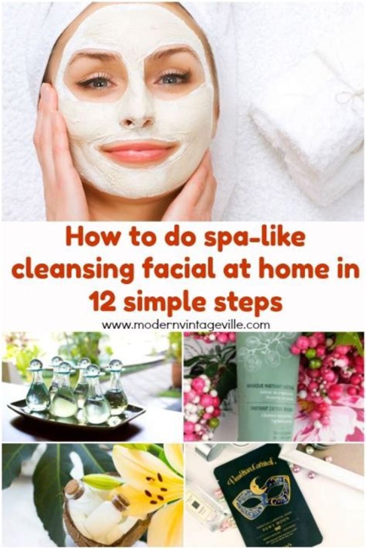 How can I make a spa like facial at home?