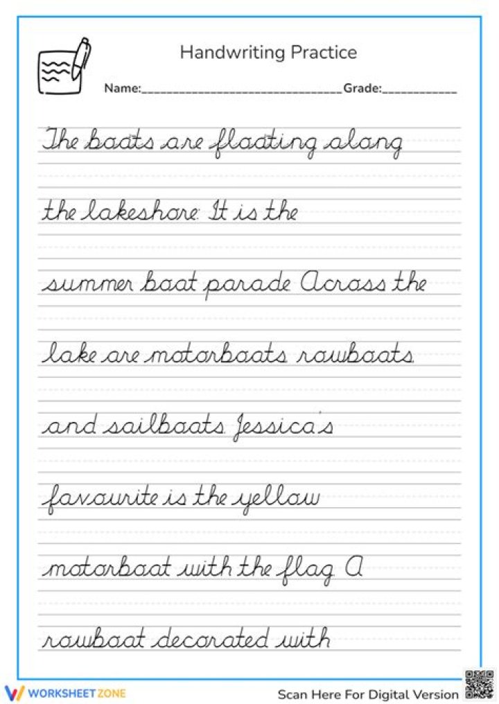 How can I practice handwriting?