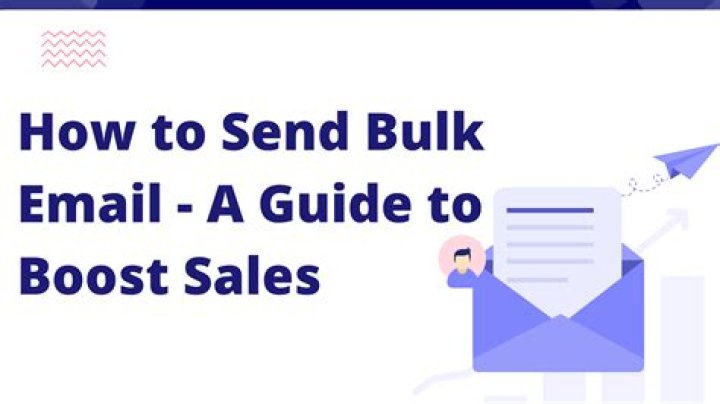 How can I send bulk emails at a time?