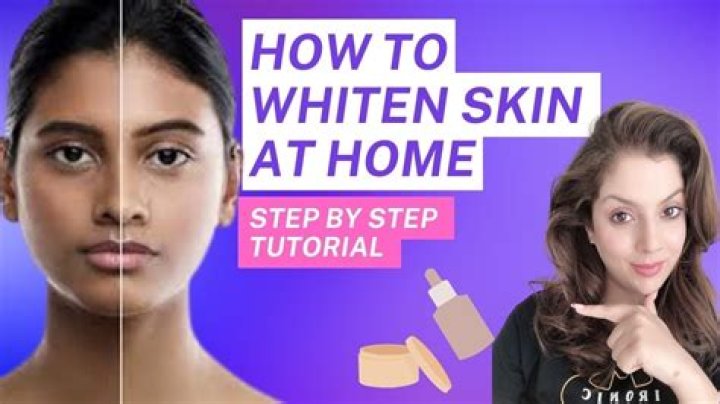 How can I whiten my skin permanently at home?