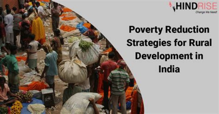How can we reduce poverty in India?