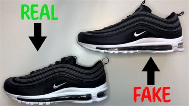 How can you tell if Nike Air Max are fake?
