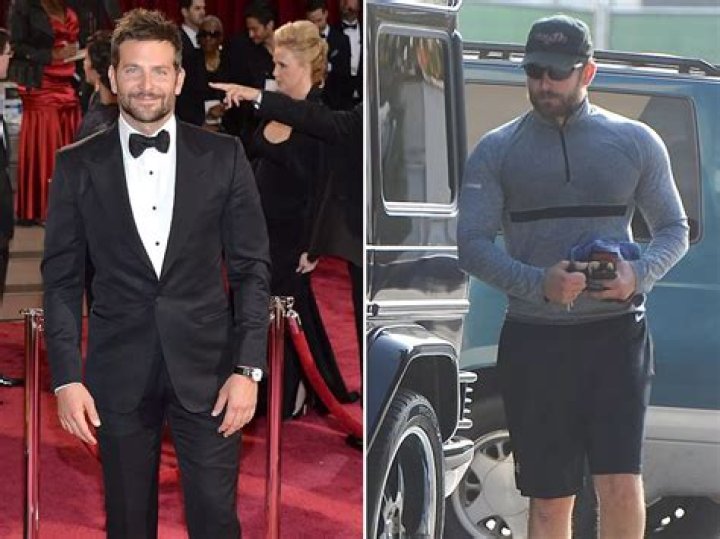 How did Bradley Cooper gain 40lbs?