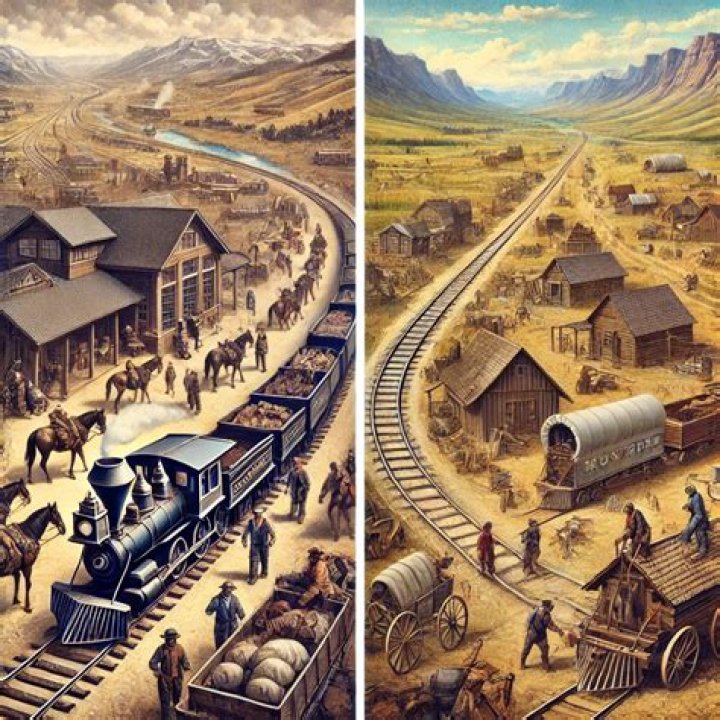 How did railroads affect the American economy?