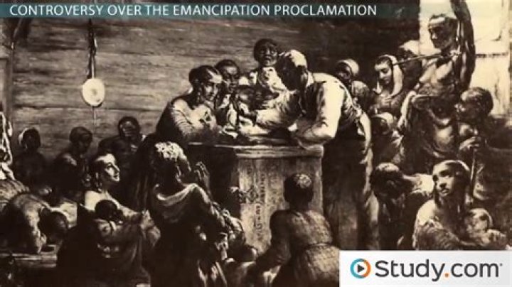 How did the Emancipation Proclamation affect slavery?