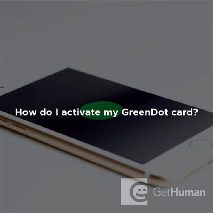 How do I activate my Green Dot card?