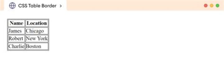 How do I add a border to a table in HTML?