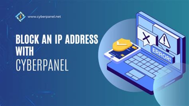 How do I block an IP address from a website?