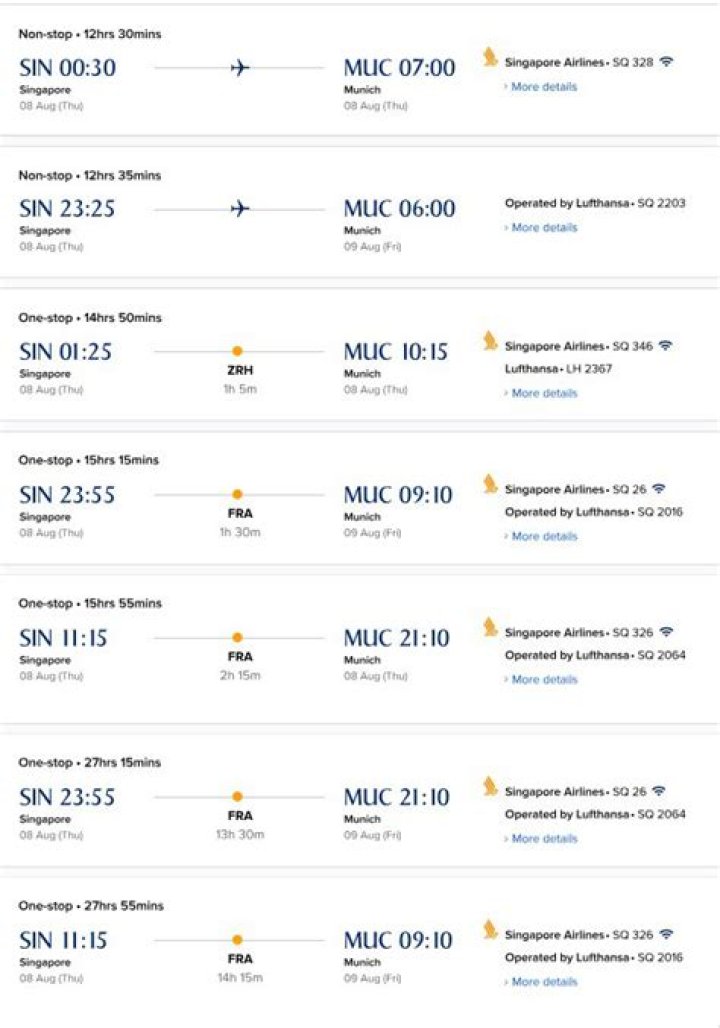 How do I book a Singapore Airlines code share flight?