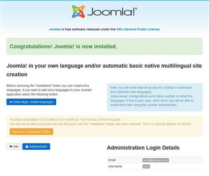 How do I build a website with Joomla?