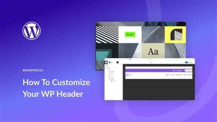 How do I change the size of my header in WordPress?