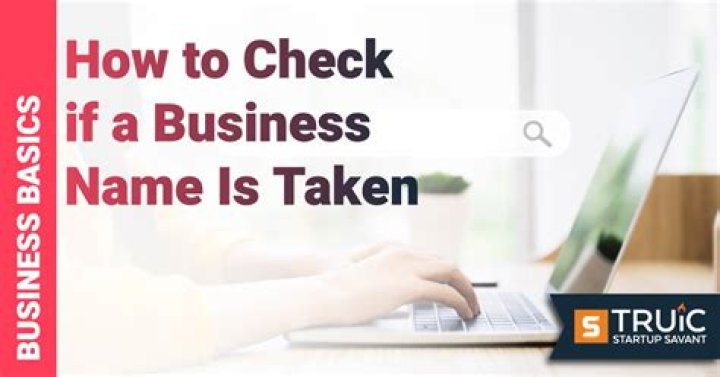 How do I check if a business name is available in PA?