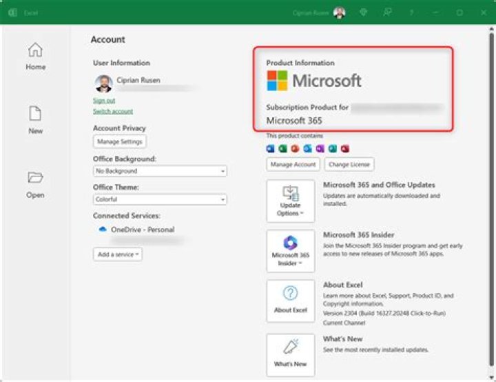 How do I check the status of my Office 365?