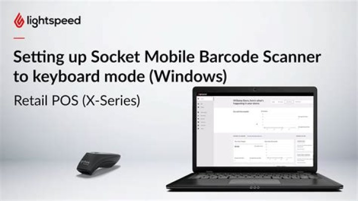 How do I connect my barcode scanner to my mobile?