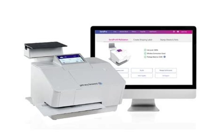 How do I connect my Pitney Bowes to my computer?