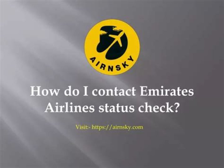 How do I contact Emirates Airlines?