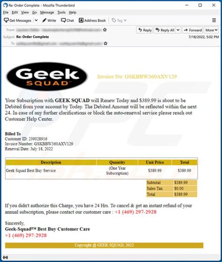 How do I contact Geek Squad warranty?