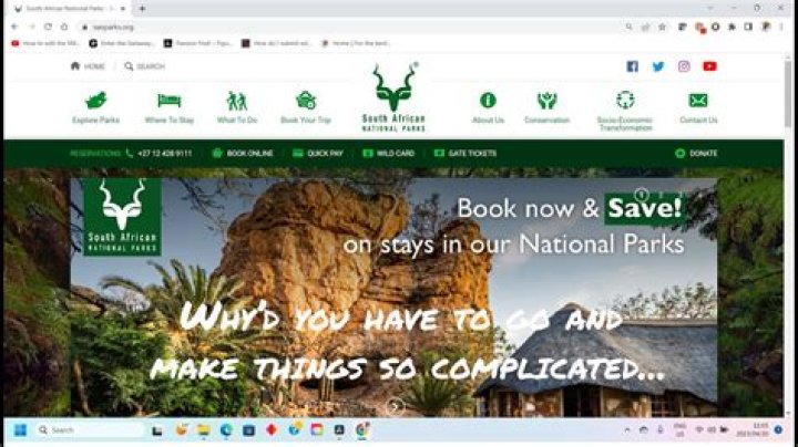 How do I contact SANParks?