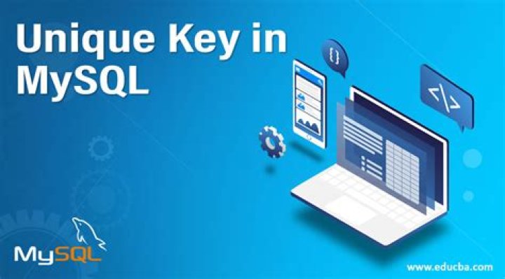 How do I create a unique key in MySQL?