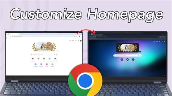 How do I customize my Google Chrome homepage?