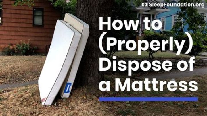 How do I dispose of a mattress in Nassau County?