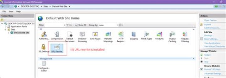 How do I download an IIS URL Rewrite?