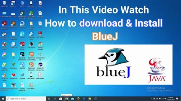 How do I download BlueJ on my computer?