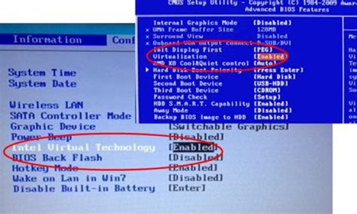 How do I enable Virtualization in Compaq BIOS?
