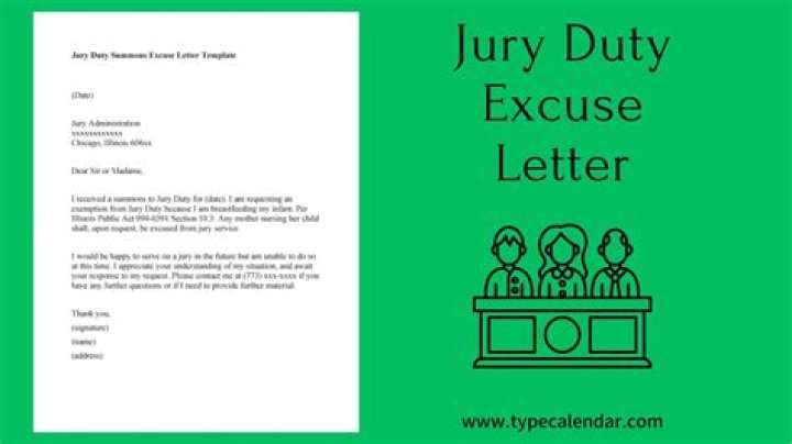 How do I excuse myself from jury duty UK?