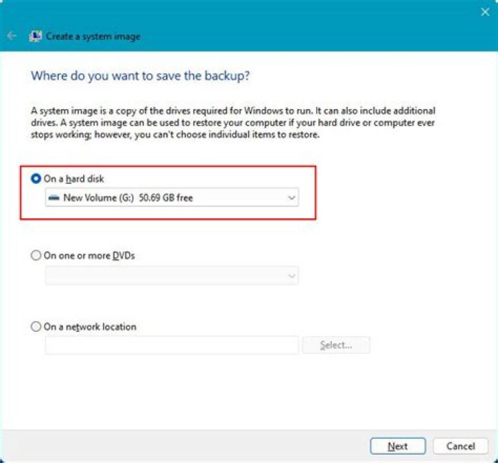 How do I extract from Windows image backup?