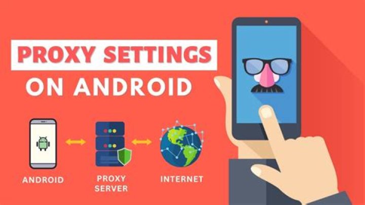 How do I find my proxy server on Android?