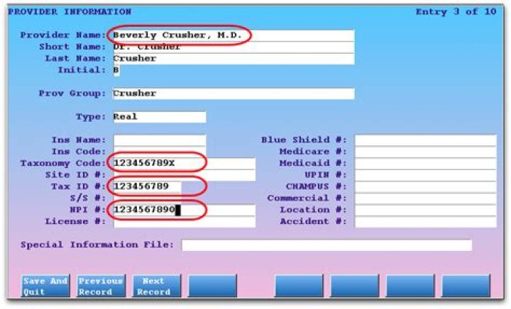 How do I find my taxonomy code NPI?