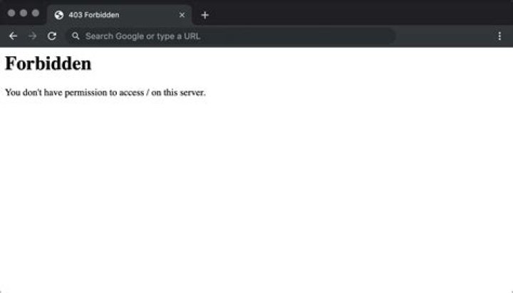 How do I fix http forbidden?
