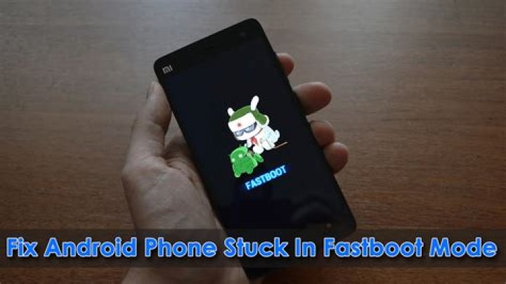 How do I fix my android stuck on the white HTC logo?