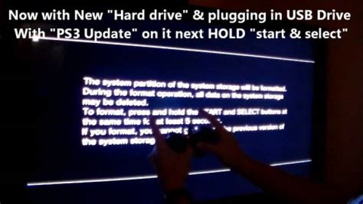 How do I fix my PS3 system update error?