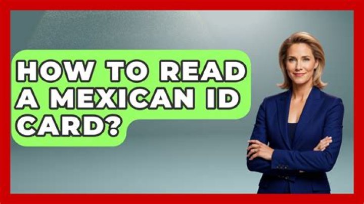 How do I get a Mexican ID in Mexico?