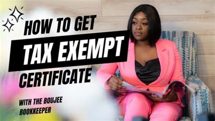 How do I get a tax exempt card in Texas?