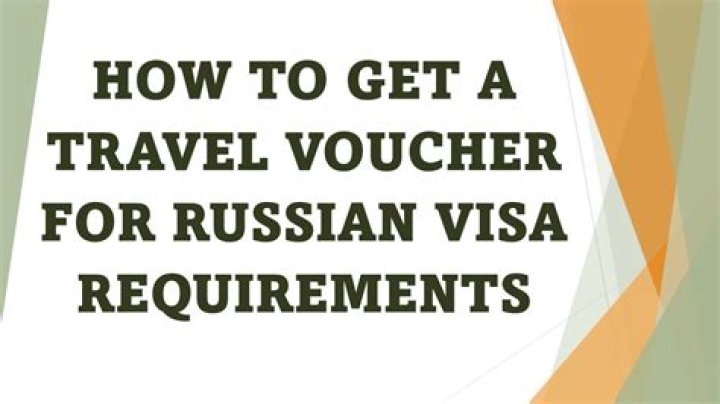 How do I get a tourist voucher for Russian visa?