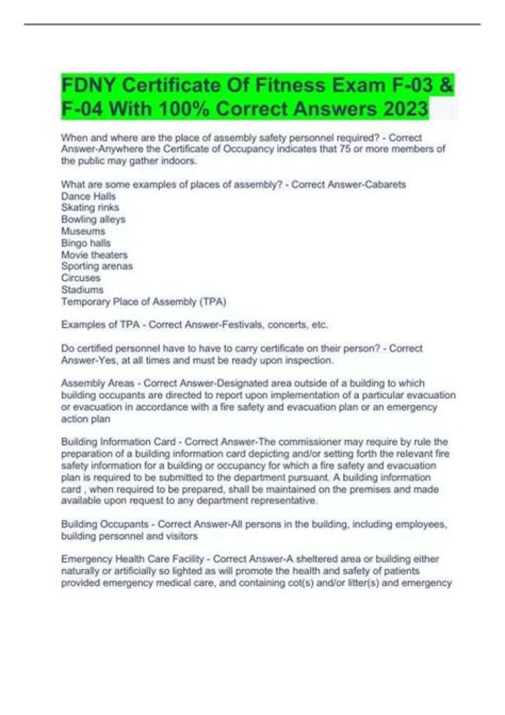 How do I get my FDNY certificate of fitness?