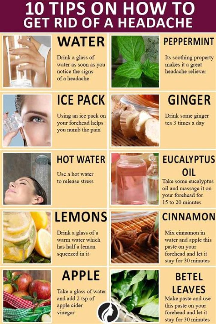 How do I get rid of a headache after drinking?
