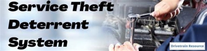 How do I get rid of service theft-deterrent?