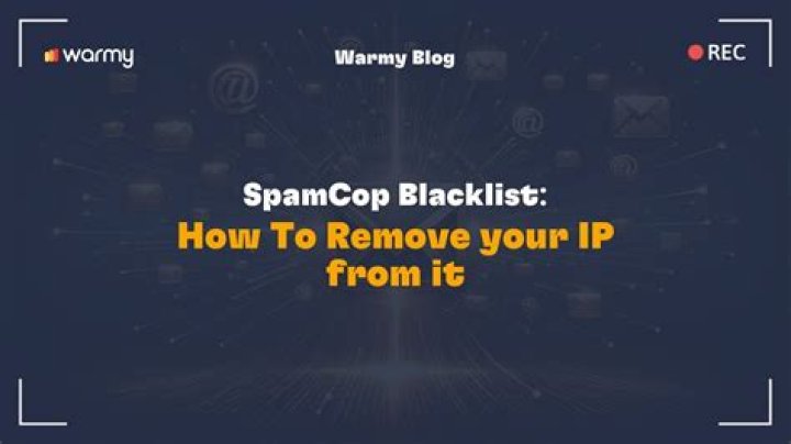 How do I get rid of SpamCop blacklist?